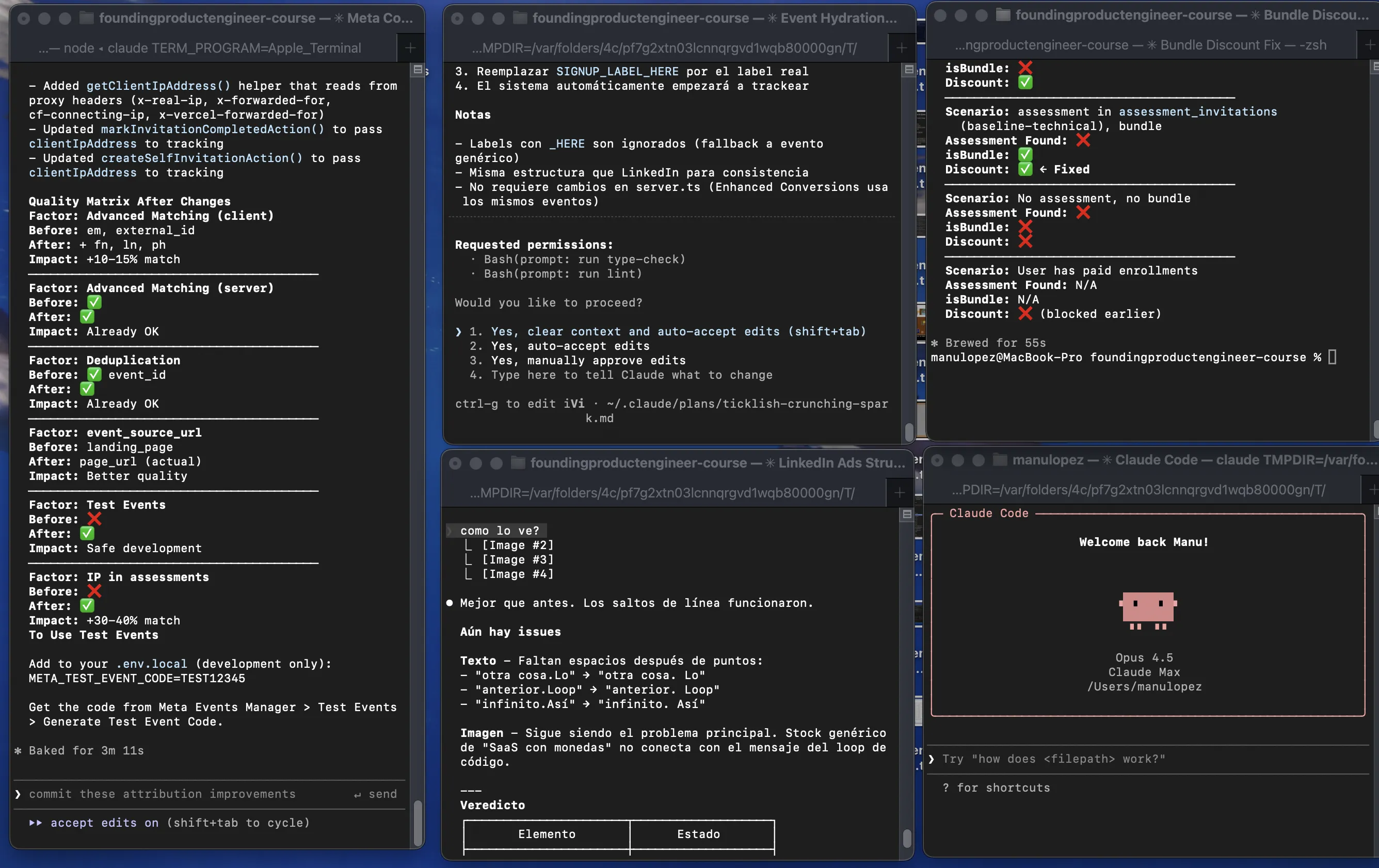 Claude Code terminal